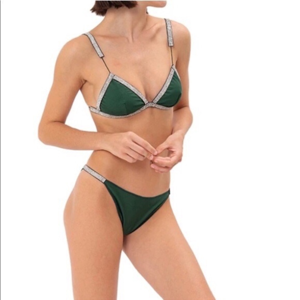 NWT Oseree Green Gem Bikini